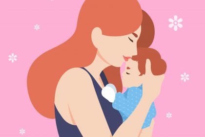 mamma con neonato