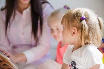 bambini all'asilo